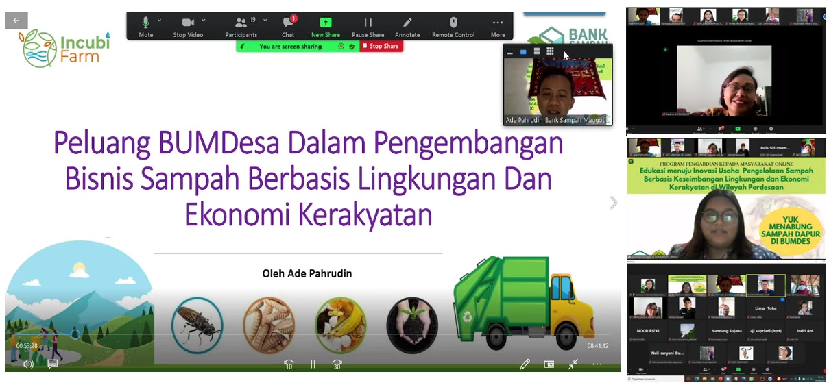 Program Pengabdian Kepada Masyarakat secara online dari UNPAR